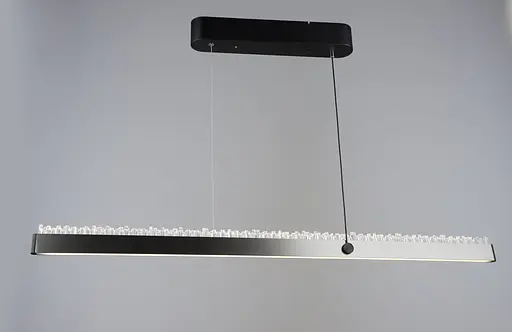 Люстра підвісна світлодіодна VALESO B YH1363/40W BK+GRAY