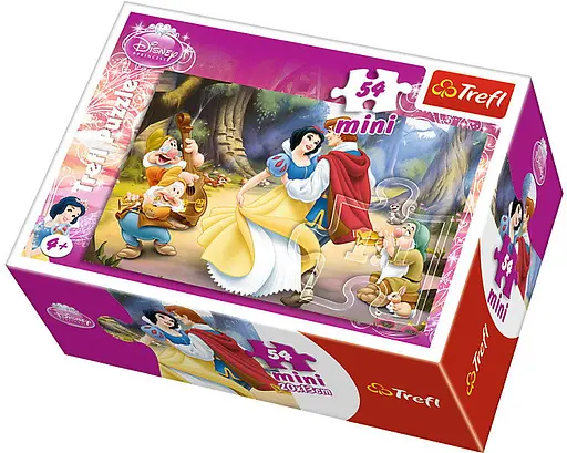 Набір Пазли - (54 елм. Міні) - "Білосніжка" / Дісней Принцеси / (54105) - фото 1