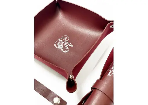 Настільна гра Планета Ігор Лоток для кубиків Дракон (бургунді) (Dice tray Dragon burgundy) (pi-dt006) - фото 9