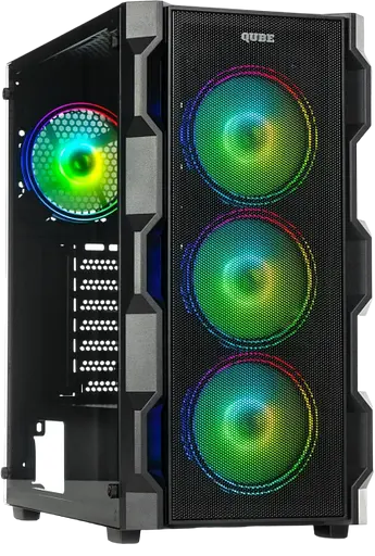 Корпус QUBE Corsair ARGB Black (CORSAIR_FMNU3)