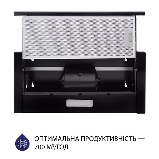 Вытяжка телескопическая Minola HTLS 6234 BL 700 LED GLASS - фото 4