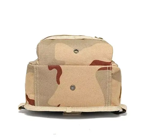 Тактическая армейская сумка через плечо Хаки камуфляж - фото 5