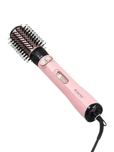 Фен-щетка IPARAH P-269R мультистайлер 2-в-1 для сушки и укладки волос, керамическое покрытие, 3 режима работы, розовый - фото 1