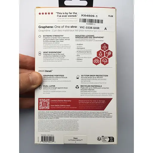 Чехол противоударный ZAGG Gear4 Denali для Samsung Galaxy S24 Ultra (6.8") Black - фото 8