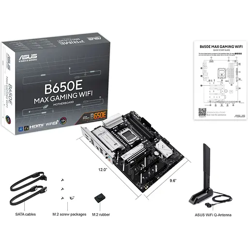 Материнська плата Asus B650E MAX Gaming WiFi Socket AM5 - фото 8
