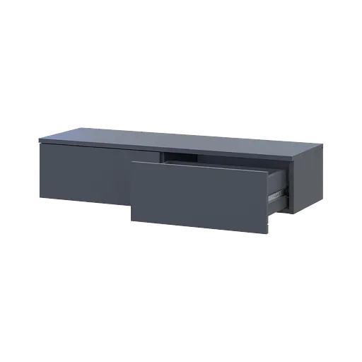 Туалетний столик Doros Левія Графіт 2Ш 100х32х22 (41516089) - фото 5