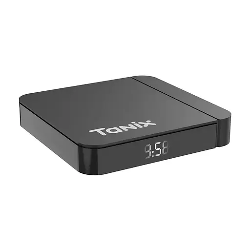 Смарт ТВ-приставка Tanix W2 4/32GB Android (TBW20432B 4494) Чорна - фото 2