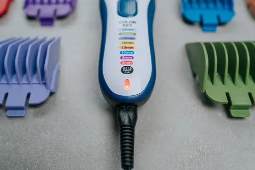 Набор для стрижки Wahl Color Pro Cordless, сеть акум., расческа, ножницы, сталь, синий - фото 8