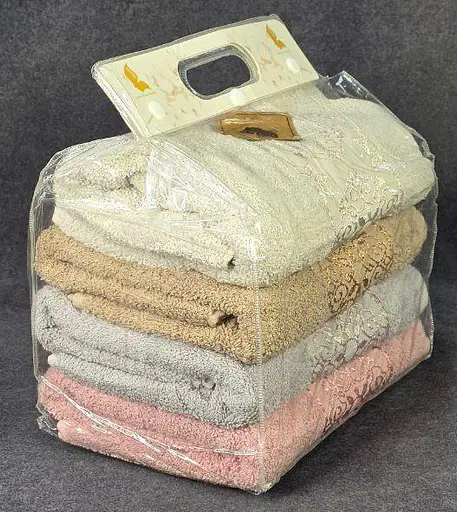 Махровое полотенце для лица 90 x 50 см XT6-84 мягкое полотенце для душа и бани, набор 4 шт. 4 цвета - фото 1