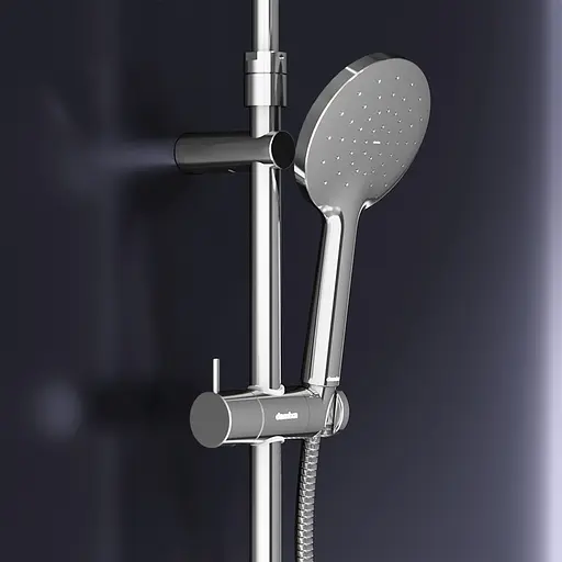 Душова система з термостатом Damixa Option DX218091000, Хром - фото 4