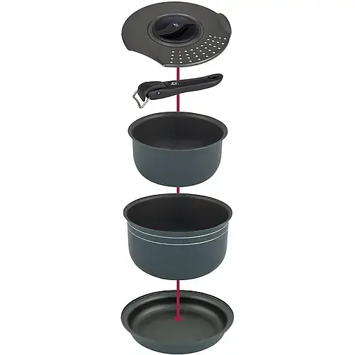 Набор посуды Bo-Camp Trekking Anthracite 5 предметов (2300351) - фото 2