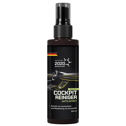 Матовий поліроль для пластику та вінілу Polychrom 2020 Cockpit Reiniger з ароматом гуави 200 мл