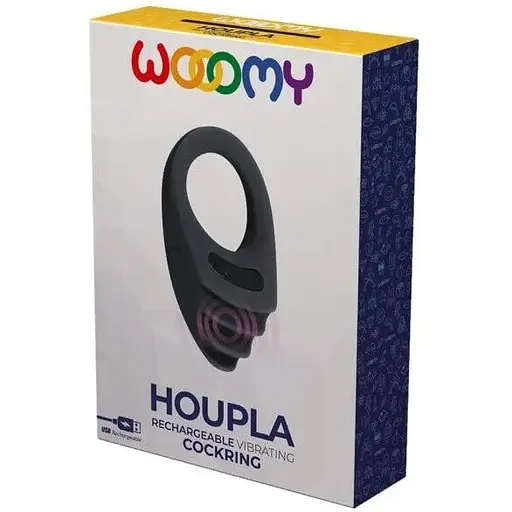 Эрекционное виброкольцо Wooomy Houpla - фото 3