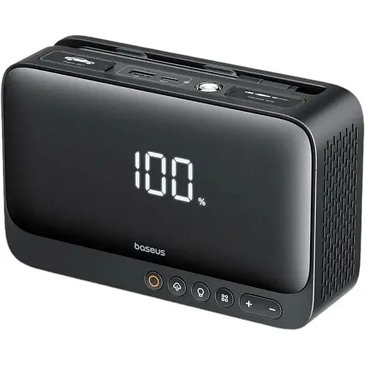 Пускозарядное устройство с компрессором Baseus Super Energy Series 4 в 1, 600A (C00245902111-00) - фото 5