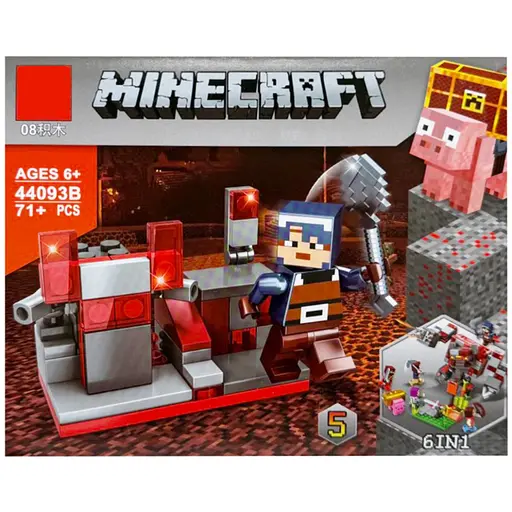 Детский конструктор "Minecraft" 44093B-5, 71 деталь