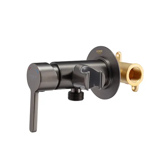 Гігієнічний душ прихованого монтажу Koer KB-23029-07 graphite KR5499, Графіт - фото 2