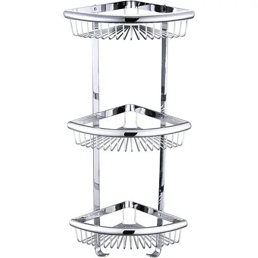 Полка угловая Topaz 4115-3, Хром - фото 1