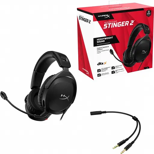 Наушники HyperX игровая гарнитура проводная Cloud Stinger 2 Wired (519T1AA) - фото 9