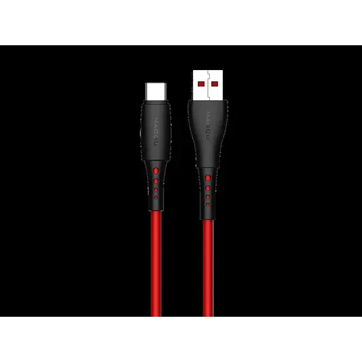 Автомобильное зарядное устройство DK+кабель Warp Charge 2USB 40W (QK739) red - фото 6