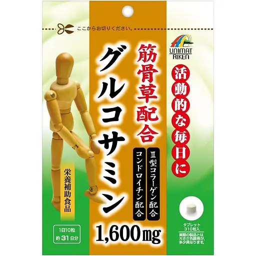 Дієтична добавка Unimat Riken Глюкозамін, хондроїтин 310 пігулок