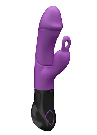 Вібратор-кролик Adrien Lastic Ares 19.8х см фіолетовий - фото 3