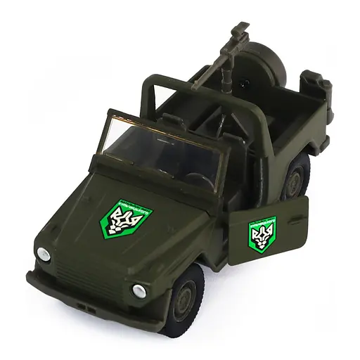 Модель Штурмова Машина "БОП НГУ ІМ. КУЛЬЧИЦЬКОГО" TechnoDrive 250329W2 серії "Шеврони Героїв" - фото 4