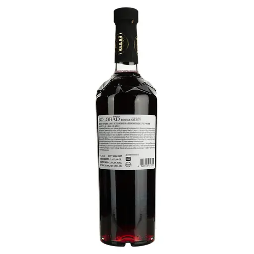 Вино Bolgrad Rouge Select червоне напівсолодке 0.75 л  - фото 4
