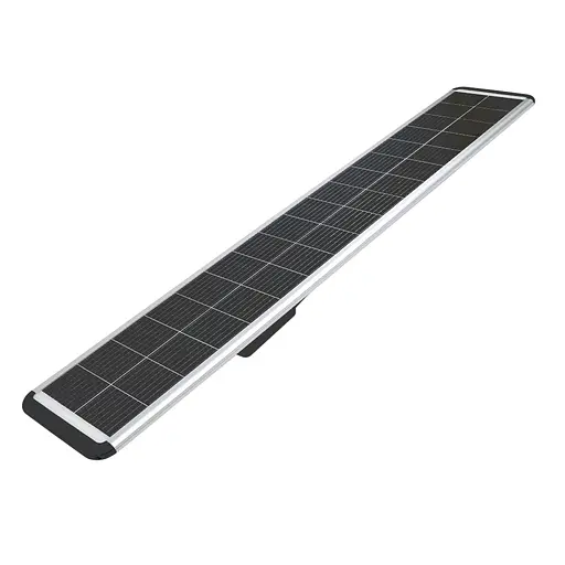 SOLAR LED-фонарь Anern AN-SLZ-150W, 150W,384LED,1152WH LiFePO4,18V 160W,210lm/w, 120°, заряд 8 час, разряд 4 часа, IP66. Алюминий + PMMA, 2268*385*139мм - фото 2