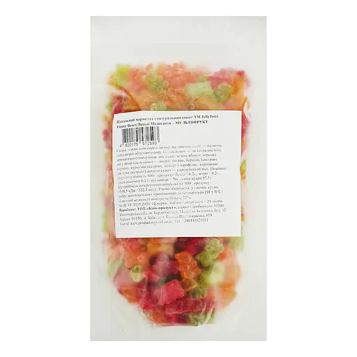 Желейный мармелад Jelly Juice Funny Bears Мультифруктовый с натуральным соком 1 кг - фото 2