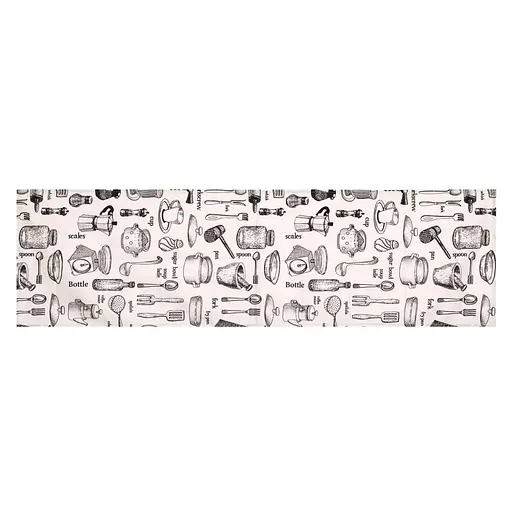 Раннер Ardesto Kitchen 40х140см, 90% полиэстер, 10% хлопок, белый (ART01KN) - фото 2