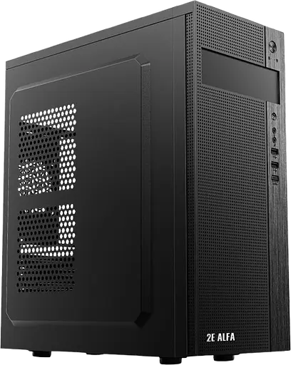 Корпус 2E Alfa E185 400W Black (2E-E185-400) - фото 1
