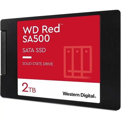 Накопитель SSD Western Digital Sata 2.5 2TB WD Red SATA III (WDS200T2R0A-68CKB0) - фото 2