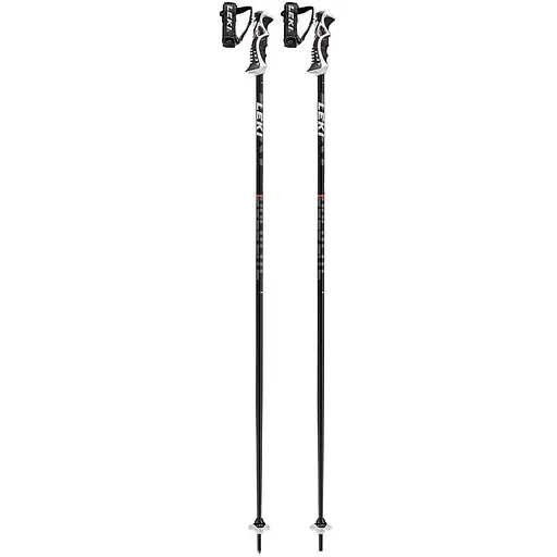 Палки Leki Bold Lite S 120 Black-Fluorescent-Red-White (1052-650 67431 120)