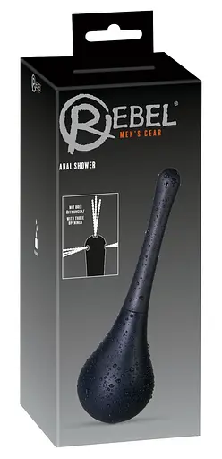 Анальный душ Rebel Anal Shower 23 см (черный) - фото 5