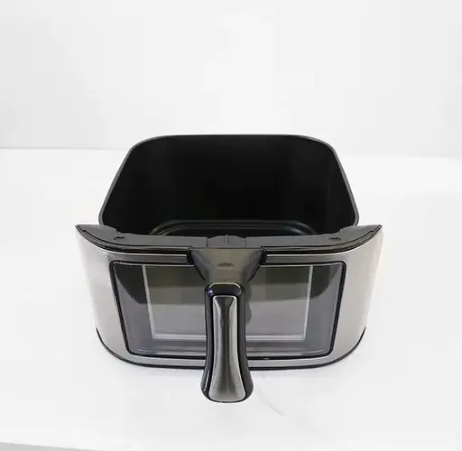 Аэрофритюрница безмасляная Henschll на 12л электрическая с сенсорным управлением 3600Вт Черный - фото 5