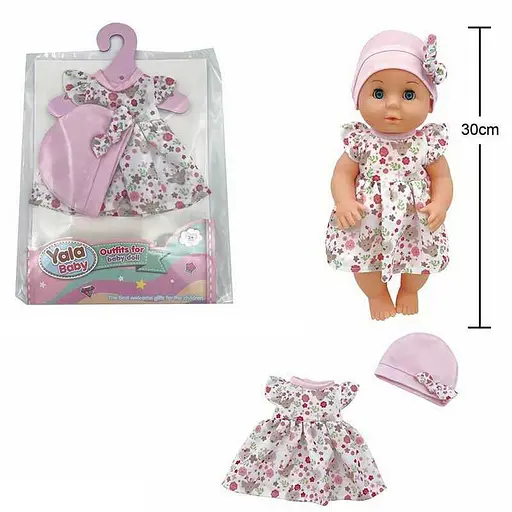 Одяг для пупса YLC 330 Q, для пупса заввишки 30-35 см, у пакеті (6982662601877) - фото 2
