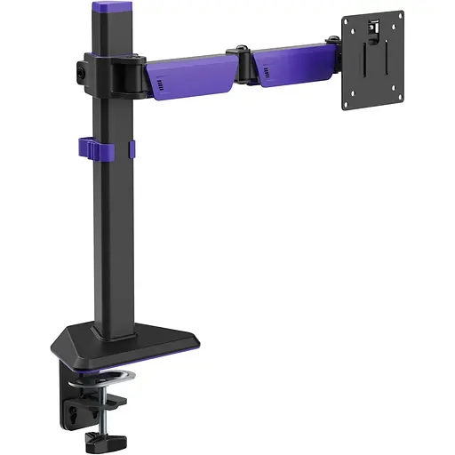 Настільне кріплення для монітора Gamepro MAG100V 17`-40` Black/Violet [148277] - фото 3