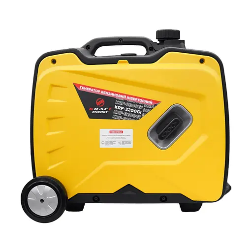 Генератор інверторний бензиновий 3 кВт Kraft KRF-3200GI (41-00308) - фото 2
