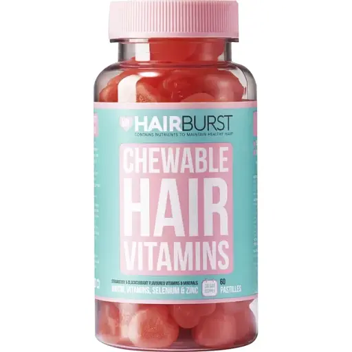 Жувальні вітаміни Hairburst Chewable Hair Vitamins для догляду за волоссям 135 г (HB_GUMMYVIT_EU_BOX) - фото 1