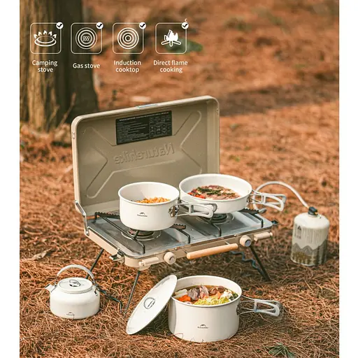 Каструля з керамічним антипригарним покриттям Naturehike CNK2450CF013 алюміній 1.7л - фото 5