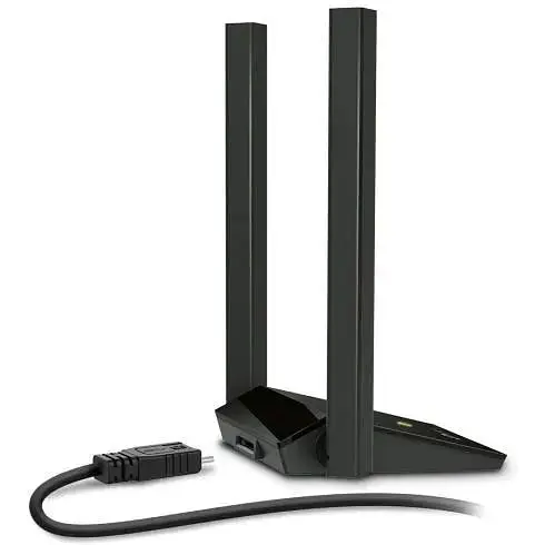 Сітковий адаптер USB TP-Link Archer T4U Plus, Black, 5GHz/2.4GHz, AC1300 (867/400 Мбіт/с), USB 3.0, високопотужні антени, MU-MIMO - фото 2
