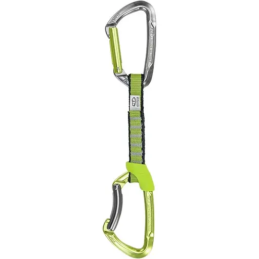 Відтяжка з карабінами Climbing Technology Lime Set Silver 12 cm (1053-2E661DZ C0P)