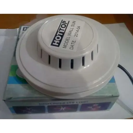 LED прибор Hot Top Wallsun 48 цветных мигающих по кругу лучей - фото 4