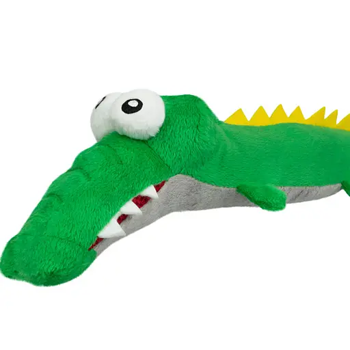 Игрушка для Собак Barksi Аллигатор с хрустящим туловищем и пищалкой   - фото 3