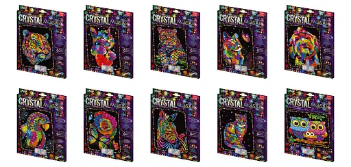 Креативная творчество Crystal Mosaic, Danko Toys - фото 2