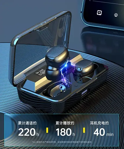 Бездротові Bluetooth навушники Air Twins G03-6 - фото 11