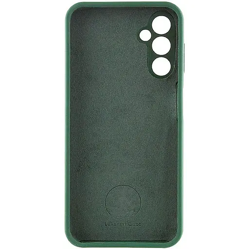 Чохол Lakshmi Silicone Cover Full Camera AA with logo для Samsung Galaxy A15 4G/5G/M15 5G Зелений/Dark green - фото 2
