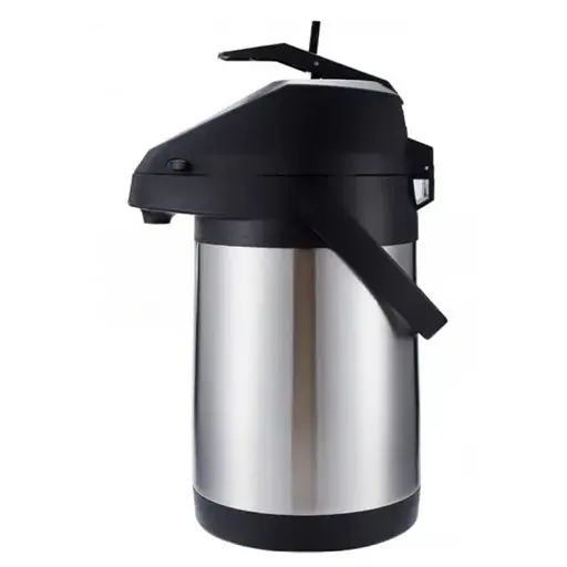 Термос насосный Edenberg EB-3512 из нержавеющей стали 3 л  