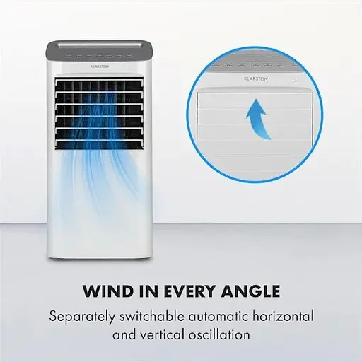 Охолоджувач повітря Klarstein Coldplayer 4-в-1 Білий (10034672) - фото 4