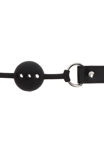 Кляп із кулькою Taboom Ball Gag чорний - фото 4